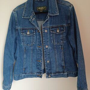Women's Eddie Bauer Denim Jacket Size Medium